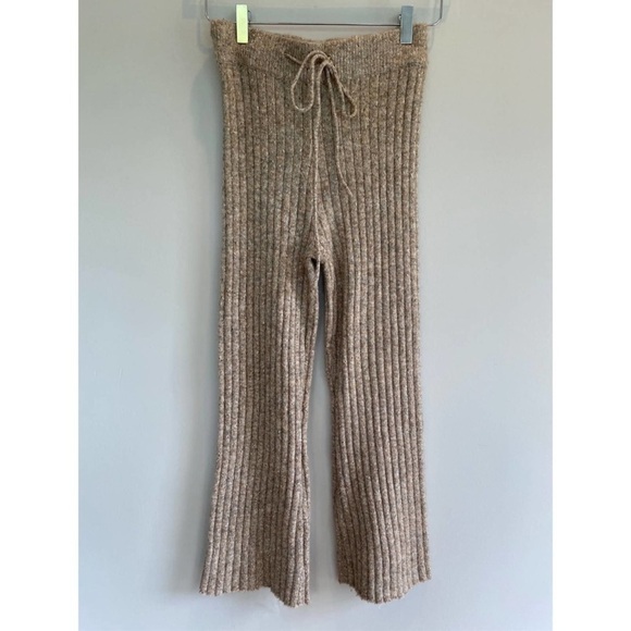 NWT HEARTLOOM x REVOLVE Nikita Sweater Pants, Brown, Medium - Picture 4 of 8